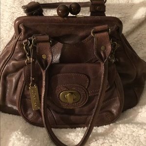 Lockheart Leather Handbag